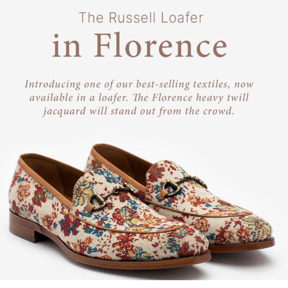 TAFT Jacquard Florence Rusell Loafer - Picture 1 of 10